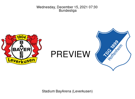 Match Preview Bayer 04 Leverkusen vs TSG Hoffenheim Bundesliga Dec 15, 2021