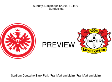 Match Preview Eintracht Frankfurt vs Bayer 04 Leverkusen Bundesliga Dec 12, 2021