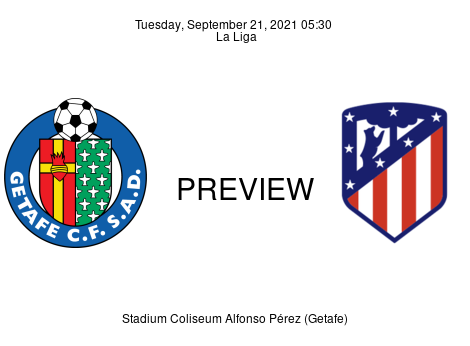 Match Preview Getafe vs Atlético Madrid La Liga Sep 21, 2021