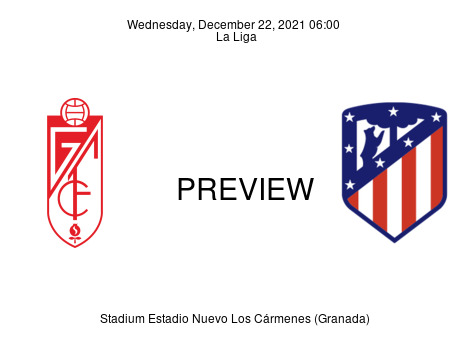 Match Preview Granada vs Atlético Madrid La Liga Dec 22, 2021