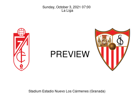 Match Preview Granada vs Sevilla La Liga Oct 3, 2021