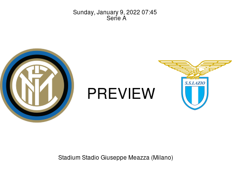 Match Preview Inter vs Lazio Serie A Jan 9, 2022