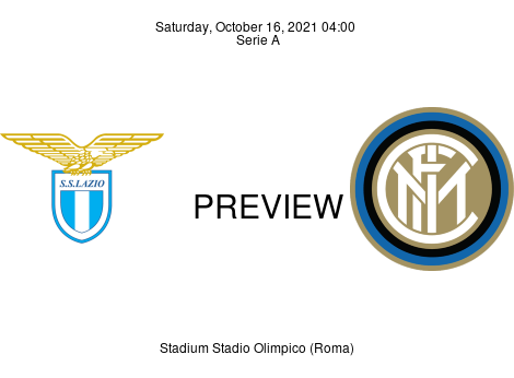 Match Preview Lazio vs Inter Serie A Oct 16, 2021