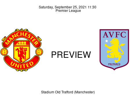 Match Preview Manchester United vs Aston Villa Premier League Sep 25, 2021