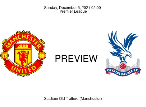 Match Preview Manchester United vs Crystal Palace Premier League Dec 5, 2021