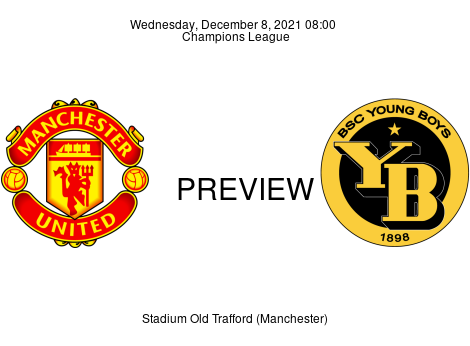 Match Preview Manchester United vs Young Boys Champions League Dec 8, 2021