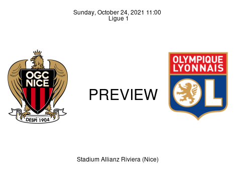 Match Preview Nice vs Olympique Lyonnais Ligue 1 Oct 24, 2021