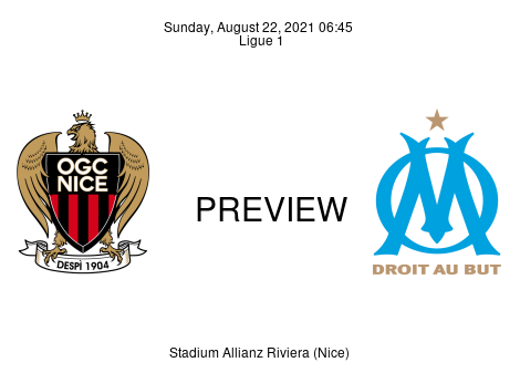 Match Preview Nice vs Olympique Marseille Ligue 1 Aug 22, 2021