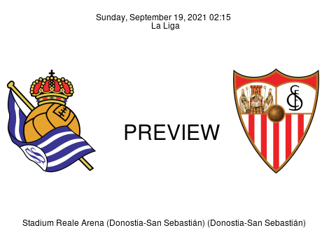 Match Preview Real Sociedad vs Sevilla La Liga Sep 19, 2021