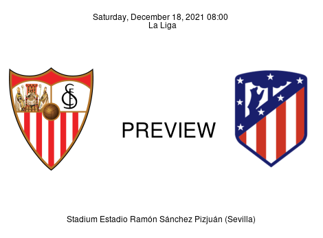 Match Preview Sevilla vs Atlético Madrid La Liga Dec 18, 2021