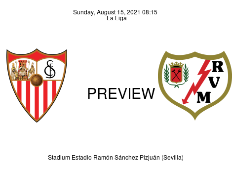 Match Preview Sevilla vs Rayo Vallecano La Liga Aug 15, 2021