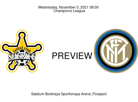 Match Preview Sheriff vs Inter Champions League Nov 3, 2021