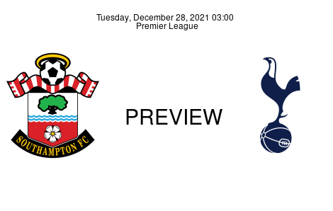 Match Preview Southampton vs Tottenham Hotspur Premier League Dec 28, 2021