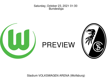 Match Preview VfL Wolfsburg vs SC Freiburg Bundesliga Oct 23, 2021