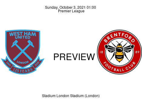 Match Preview West Ham United vs Brentford Premier League Oct 3, 2021