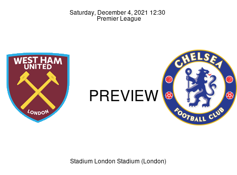 Match Preview West Ham United vs Chelsea Premier League Dec 4, 2021